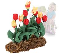 ZJchao Piante da Giardino Fatato, 1:12 Matrimonio in Miniatura Artigianato Fai-da-te Fiori in Miniatura Bouquet di Fiori Scenario Statico Simulato Modello Micro Paesaggio