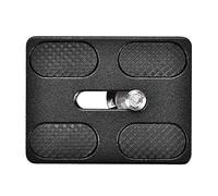 ZJchao Piastra a Sgancio Rapido Benro con Attacco a Vite da 1/4" per Testa a Sfera per Treppiede Compatibile Arca - Accessorio per Fotocamera in Lega Leggera - PU50 (PU50)