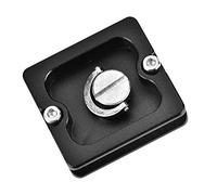 ZJchao Piastra a Sgancio Rapido Benro con Attacco a Vite da 1/4" per Testa a Sfera per Treppiede Compatibile Arca - Accessorio per Fotocamera in Lega Leggera - PU50 (PU40)