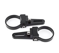 ZJchao Pinze a Barre, Morsetti di Montaggio del Tubo in Alluminio Porta della Barra della Luce LED 1 Pollice di Barra Leggera Regolabile 3 Pollici per Camion Luminosi Fuoristrada per Camion, SUV,