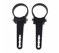 ZJchao Pinze a Barre, Morsetti di Montaggio del Tubo in Alluminio Porta della Barra della Luce LED 1 Pollice di Barra Leggera Regolabile 3 Pollici per Camion Luminosi Fuoristrada per Camion, SUV,