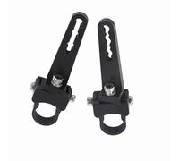ZJchao Pinze a Barre, Morsetti di Montaggio del Tubo in Alluminio Porta della Barra della Luce LED 1 Pollice di Barra Leggera Regolabile 3 Pollici per Camion Luminosi Fuoristrada per Camion, SUV,