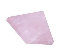 ZJchao Piramide Cristallina, Figurine Intaglio Bracciale Al Quarzo Rosa 1 Pc Rosa Quarzo Piramide Decorazione Casa Arredamento Articolo