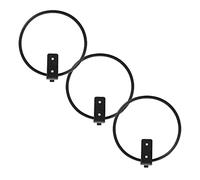 ZJchao Porta della Pianta Montato a Parete, 3pcs da 6 Pollici a 90 Gradi Design del Braccio Altalena con Supporto a Vite a Parete Gancio per Piante a per Uso Interno Ed Esterno