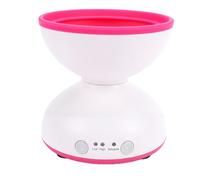 ZJchao Pulitore per Pennelli per Trucco Elettrico Lava Pennelli per Trucco Macchina per Pulire i Rotazione Senza Fili a 2 velocità Ciotola in Silicone Aperta a Secco Batteria (WHITE)