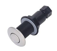 ZJchao Pulsante per lo Smaltimento dei Rifiuti, Interruttore dell'aria per lo Smaltimento dei Rifiuti in Acciaio Inossidabile, Interruttore per lo dei ABS da 1,0 Pollici dei Alimentari della