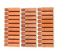 ZJchao Punte di Saldatura, 30pcs 11-23 11-30 11-35 Contatti Suggerimenti Diffusore Ugello Accessori Saldario MIG Accessori MIG Contatti di Saldatura di per Mini 100 Litri Pistola di