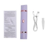 ZJchao Rasoio Elettrico Donna a Doppia Testina, Tagliacapelli con Batteria Ricaricabile e Lame in Acciaio Inossidabile, Strumento di Rasatura Liscia per Aree Private del Corpo (Versione inglese)