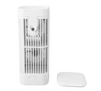 ZJchao Refrigeratore Dell'aria Desktop, Umidificatore con Condizionatore D'aria Portatile, con Ruota del a Flusso Trasversale a Motore Senza Spazzole da 120 Ml di Luce del Serbatoio