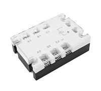 ZJchao Relay AC a AC a Solid State, Tempi di Commutazione Breve, 90-250 V, relè Silenzioso a Stato Solido, 3 Fasi per SSR, Ampia Applicazione per le Pompe dell'acqua (TSR-10AA-H)