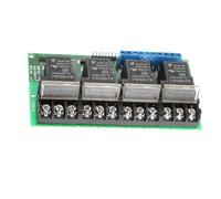 ZJchao Rely Board, relè 4-channelrelay Modulo Control Board DC 12V 30A Relay per l'erogazione di Energia