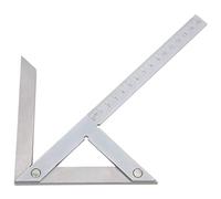ZJchao Righello della di Marcatura Scribra per la Lavorazione del Legno, Righello Angolare 45/90 Gradi con Strumento di Marcatura della Centrale per la Lavorazione del Legno di del in Acciaio in