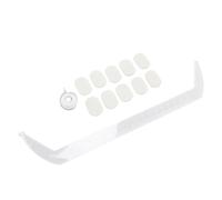 ZJchao Righello per Modellare le Sopracciglia, Strumento per Misurare le Sopracciglia in Acrilico Trasparente con Misure Standard per la Progettazione delle, il Contorno