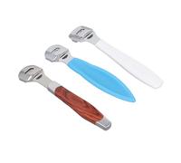 ZJchao Rimorso di Mais e Callo, 3 Pezzi di Pedicure Callus a Pedicure, Rimozione della Pelle Dura, Kit di Professionale, Raschietto del Piede, Rasoio del Piede per Rimozione del Callo