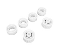 ZJchao Ruote a 4 Ruote Detergenti per la Piscina di Sostituzione da 4 Pacchetti, 2 Marcia a Vittoria per il Delfino con di Guida per Detergenti per Piscina Robotica, Accessorio Pratico per