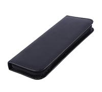 ZJchao Sacca di Fondina per Utensili Salone, Borsa per Cerniera in Pelle PU Professionale, Scatola di Stilista, Borsa per le Forbici per Parrucchiere, per Cerniera in Pelle PU Professionale per 2
