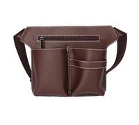 ZJchao Sacca per Parrucchiere Barbiera Toolkit Foro a Forbice per Capelli con più Scompartimenti Cinghia Trasversale Regolabile per Acconciature Professionali per Uso Salone (Caffè)
