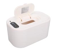 ZJchao Scaldasalviette per Neonati, Dispenser Portatile per Scaldasalviette con Riscaldamento Superiore di Grande capacità, Contiene 80 Salviette con 3 Spie Luminose per Neonati e (WHITE)