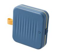 ZJchao Scatola da Cucito Magnetico, Kit di Cucitura Magnetica di Grande capacità di Aspirazione Magnetica Scatola da Cucire per Casa per la Custodia in Plastica, per Casa (BLUE)