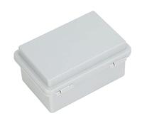ZJchao Scatola di Giunzione Elettrica Impermeabile IP67 ABS Antipolvere per Esterni con Coperchio Incernierato e in Plastica per Luci Giardino Fai Te