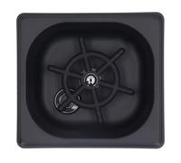 ZJchao Sciacquatrice per Vetro, Idropulitrice a Pressione Completamente Automatica in Acciaio Inossidabile con 2 Pezzi di Tubo di Uscita Sciacquatrice per Vetro per Lavatazze da per Accessori per