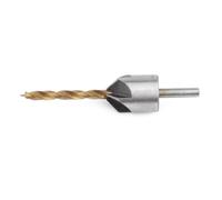 ZJchao Set di Bit Trapano Controprotersink, Bit di Perforazione Controprointeria per la Lavorazione del Legno Strumento Rotondo Rotondo con Boccone per Trapano a Chiave Esagonale per il Legno di (#3)