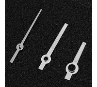 ZJchao Set Lancette Dell'orologio, Lancette delle Ore e dei Minuti dei Secondi per Movimento ETA2671, con Opzioni di Colore Oro Argento, Design Leggero e Compatto per la Riparazione (SILVER)