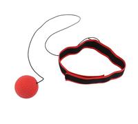 ZJchao Sfera Riflesso di Boxe, Palla da Boxe in Gomma Sftatta con Attrezzatura a Fascia per la Fascia per Allenamento di Esercizio di velocità del Riflesso (E305-H01)