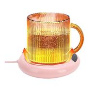 ZJchao Smart Electric Cup Passa di Riscaldamento Rapido Riscaldamento a Temperatura Rapida Riscaldamento Smart Riscaldamento con 3 Impostazioni di Temperatura per il Dormitorio per (PINK)