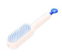 ZJchao Spazzola per Capelli Retrattile, Spazzola Espandibile Autopulente con Anello di Trazione Ergonomico per Districare Tutti i di Capelli