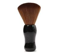 ZJchao Spazzola per Spolverare il Collo Morbida e Leggera Manico Antiscivolo Spazzola per Pulire il Taglio dei Capelli Rotti per Barbiere Strumento Professionale per Toelettatura (Zucca Cielo Nero)