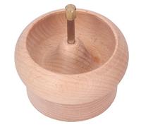 ZJchao Spinner per Tallone di Argilla, Filatore di Perline di Semi da 10 Cm Manuale in Legno per Perle del Filatore di Perline Spinner Perdono Fai -da -te Girare la Macchina per Braccialetti per la