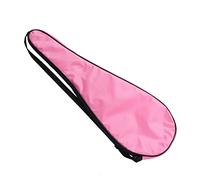 ZJchao Squash Racquet Cover Borse Racket Imbottito Custodia con Spalla da 5 Mm con Spalla Regolabile in Tessuto da 380d Oxford per Unisex per Unisex (Roseo)