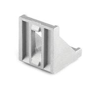 ZJchao Staffe di Scaffale, Angolare in Alluminio in Lega di Forma L Staffa Angolare per Ripiani, 5pcs L Staffa Braccio d'Angolo, 40x40mm Ad Angolo Destro Fissaggio per Mobili in Legno