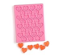 ZJchao Stampo in Silicone, ca. 12 X 0,6 X 9,5 Cm / 4,72 0,23 3,74 Pollici con un Intervallo di Temperatura da -40 ° C a 230 ° C Tratta Stampo Al Cioccolato in Silicone per Produrre Sapone, Fondente,