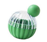 ZJchao Stampo Rotondo per di Ghiaccio, Stampo a Sfera di Ghiaccio Grande Produttore di Palline di a Forma di Cibo Silicone Vassoio di di Rotondo Grande di per Whisky del caffè (GREEN)