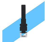 ZJchao Stelo Chiave di Emergenza, 1 Pezzo con Design con Fibbia Sospesa in Lega, Inserto Portachiavi Remoto, Chiave Vuota Non Tagliata, Accessori Automobilistici