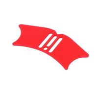 ZJchao Strumento per Ombretto per Naso in Silicone, Stencil per Contorni Multiangolo per Trucco Naso Occhi Sopracciglia, con Design Flessibile in Silicone Rosso per Tutte le Forme