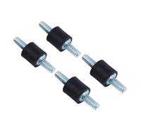 ZJchao Supporti per Isolatori di Gomma, Pompa del Compressore dell'Aria Vibrazione Montaggio in Gomma Amorti di Ammortizzatore M4 Assunti di per Isolatori per Compressori Aria