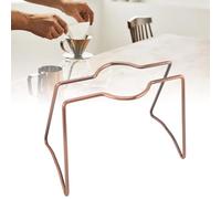 ZJchao Supporto per Gocciolatore per caffè, Portafiltro in Ferro di Alta qualità, Supporto per caffè Americano, per Casa, Bar, Ufficio, Robusto e Moderno, Accessorio per Versare il