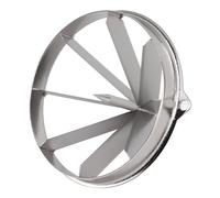 ZJchao Taglia Mele, Divisore, Affetta Frutta, Strumento in Acciaio Inox, Affilato, Ergonomico, Staccabile con Lame Rimovibili per Mele, Pere, Arance, Uso Domestico in cucina. (8 sezione)