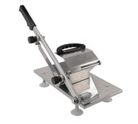 ZJchao Tagliacarne Manuale, Acciaio Inossidabile Resistente Professionale Costolette Tritatutto per Carne Affettatrice Multifunzionale per Ristoranti Negozi di Pentole Calde Utensile da (L)