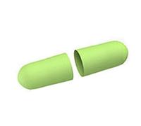 ZJchao Tappi per le Orecchie del Sonno per la Protezione Dell'udito Morbido per il Sonno Riducendo il Rumore Comodo per Dormire a Lavorare con lo Studio della Capsula Portatile (GREEN)