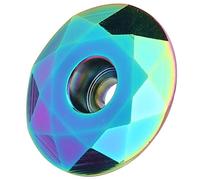 ZJchao Tappo per Cuffie per Bici Tappo per Biciclette per Cuffia per Cuffia per Cuffia Tappo di Gambo in Acciaio Ad Alta Resistenza Viti di Lavorazione CNC Colore (Coperchio Superiore colorato con