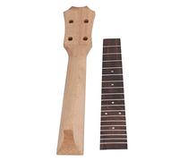 ZJchao Tastiera per Chitarra, Accessori per Ukulele Set Manico per Tastiera Ukulele Manico per Chitarra Kit Dritta per Strumento Musicale a 4 Corde (26 pollici)