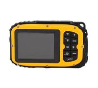 ZJchao Telecamera Subacquea 1080p da 48 MP Telecamera Subacquea con Schermata a Colori da 2,4 Pollici Scheda di Memoria da 32 GB Batteria da 630 MAh per Selfie di Rilevamento del Viso (YELLOW)