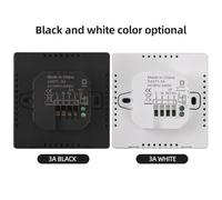 ZJchao Termostato Touchscreen Programmabile per Riscaldamento Domestico, Controllo Digitale della Temperatura con modalità Manuale e Automatica per Sistemi di Scaldacqua (Riscaldamento dell'acqua