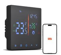 ZJchao Termostato Touchscreen Programmabile per Riscaldamento Domestico, Controllo Digitale della Temperatura con modalità Manuale e Automatica per Sistemi di Scaldacqua (Riscaldamento dell'acqua