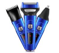 ZJchao Terrimer per Barba Elettrica per Uomini Ricaricabile con Cordone con Carico Rapido e Batteria 600Mah per Rasatura del Kit di Toelettatura per Tastiere per Capelli per Capelli a
