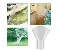 ZJchao Testa di Caratteristiche dell'Acqua della Piscina, Piscina per Acqua per Ugello Nuoto da Giardino Spray Stagno, Parco Divertimenti, Museo, Biblioteca (1,5 pollici dn40)